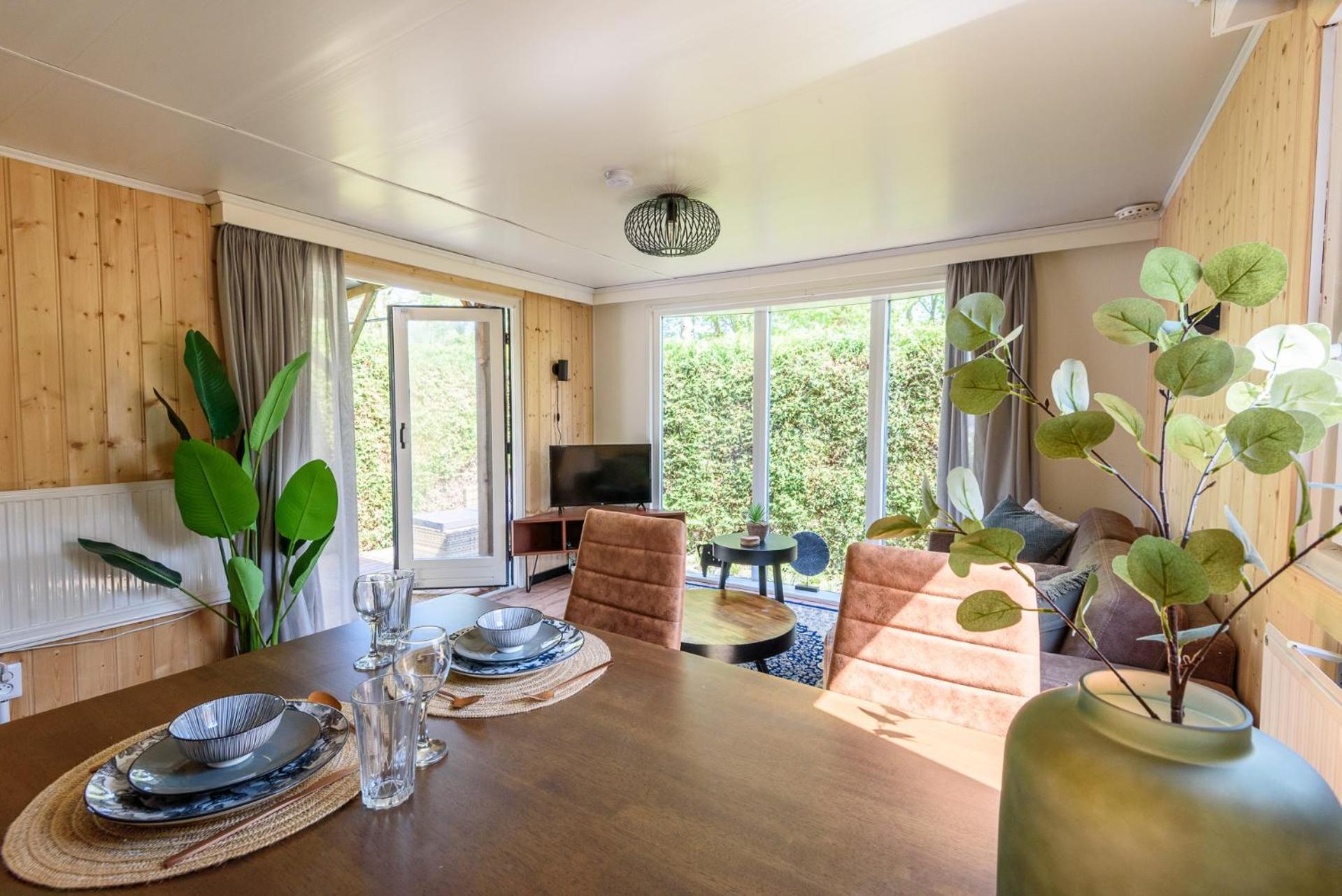 Chalet Op Rustig Park Op De Veluwe 푸텐 외부 사진
