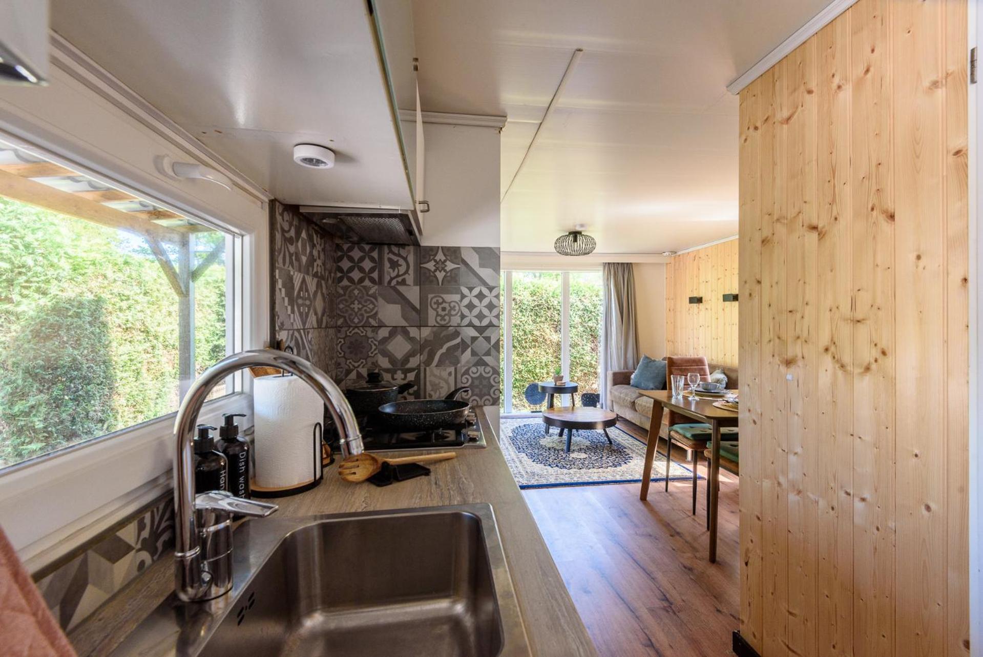 Chalet Op Rustig Park Op De Veluwe 푸텐 외부 사진