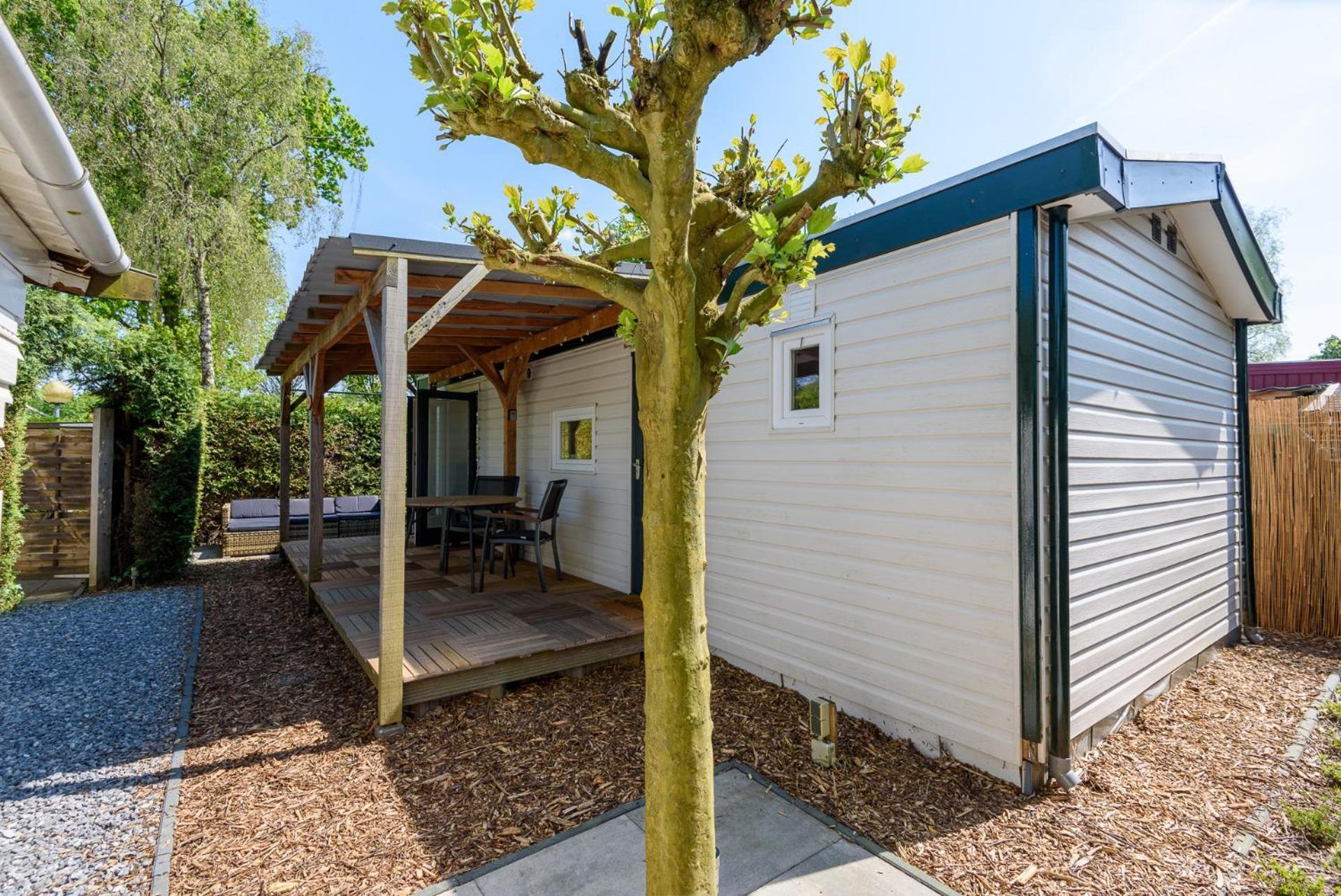 Chalet Op Rustig Park Op De Veluwe 푸텐 외부 사진