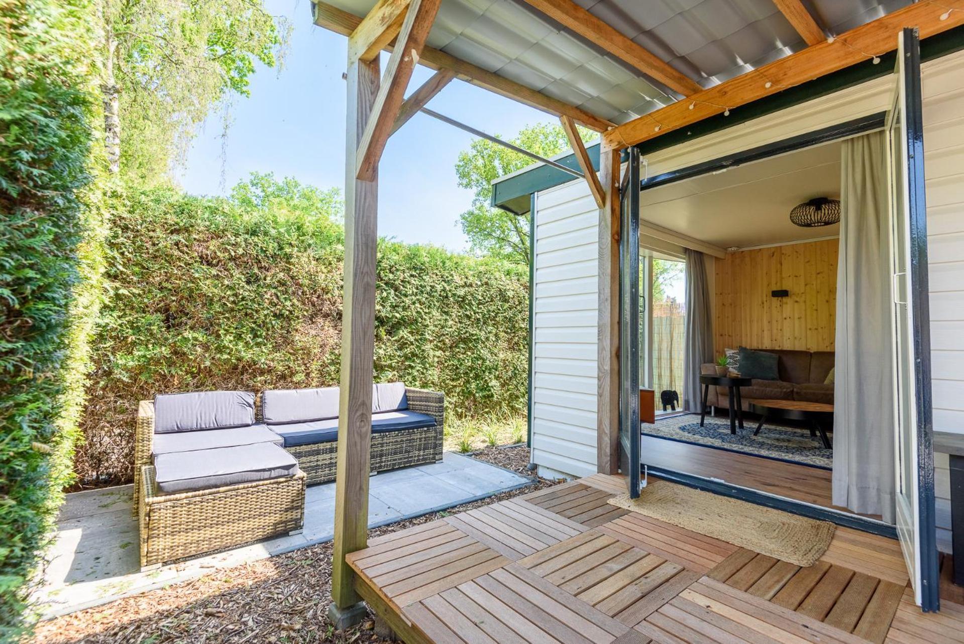 Chalet Op Rustig Park Op De Veluwe 푸텐 외부 사진